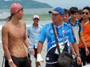 Huy Hoàng vuột huy chương bơi 10 km Huy Hoàng vuột huy chương bơi 10 km