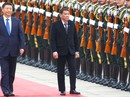 Chủ tịch Trung Quốc vồn vã với Philippines Chủ tịch Trung Quốc vồn vã với Philippines