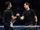 Wawrinka bại trận trước Murray, mất ngôi số 3 thế giới