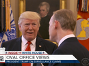 Bị hỏi khó, ông Trump “mời” người phỏng vấn ra khỏi phòng Bị hỏi khó, ông Trump “mời” người phỏng vấn ra khỏi phòng