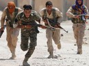 Syria: Xuyên thủng bức tường lịch sử ở thành trì IS Syria: Xuyên thủng bức tường lịch sử ở thành trì IS