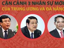 Cận cảnh 3 nhân sự mới của Trung ương và Đà Nẵng Cận cảnh 3 nhân sự mới của Trung ương và Đà Nẵng