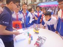 Học sinh vùng cao hò reo với robot, thí nghiệm khoa học Học sinh vùng cao hò reo với robot, thí nghiệm khoa học