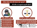 Infographic: Ai được nộp tiền tại ngoại? Infographic: Ai được nộp tiền tại ngoại?