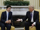 Gặp thủ tướng Canada, Tổng thống Trump lại bắt tay phá cách Gặp thủ tướng Canada, Tổng thống Trump lại bắt tay phá cách