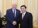 Ngày bận rộn của Tổng thống Israel tại TP HCM Ngày bận rộn của Tổng thống Israel tại TP HCM