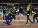 Lần cuối đua tài 100m, tượng đài Usain Bolt thảm bại Lần cuối đua tài 100m, tượng đài Usain Bolt thảm bại