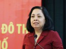 Nữ chủ tịch phường hứa từ chức nếu không lấy lại vỉa hè Nữ chủ tịch phường hứa từ chức nếu không lấy lại vỉa hè