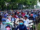 Toàn cảnh rối loạn sau sự cố ở đầu hầm sông Sài Gòn Toàn cảnh rối loạn sau sự cố ở đầu hầm sông Sài Gòn