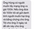 Công an truy tìm kẻ nhắn tin tống tiền hàng loạt cán bộ đoàn ĐBQH tỉnh, thành Công an truy tìm kẻ nhắn tin tống tiền hàng loạt cán bộ đoàn ĐBQH tỉnh, thành