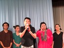 NSƯT Hữu Châu: "Không để mặc diễn viên trẻ tự bơi" NSƯT Hữu Châu: "Không để mặc diễn viên trẻ tự bơi"