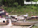 Công an vào cuộc điều tra vụ khai thác cát, sỏi lậu trên sông Hương Công an vào cuộc điều tra vụ khai thác cát, sỏi lậu trên sông Hương
