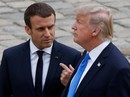 Vừa hạ cánh xuống Pháp, ông Trump đã nặng lời với ông Macron Vừa hạ cánh xuống Pháp, ông Trump đã nặng lời với ông Macron