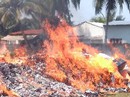 Hơn 50.000 sản phẩm quần áo, giày dép... nhái bị đốt ra tro Hơn 50.000 sản phẩm quần áo, giày dép... nhái bị đốt ra tro