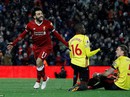 "Hung thần" Mohamed Salah giúp Liverpool thắng hủy diệt Watford "Hung thần" Mohamed Salah giúp Liverpool thắng hủy diệt Watford