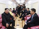 Nội thất xa hoa trong con tàu của ông Kim Jong-un Nội thất xa hoa trong con tàu của ông Kim Jong-un