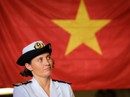 Nữ thuyền trưởng chỉ huy tàu chiến tàng hình Pháp thăm TP HCM Nữ thuyền trưởng chỉ huy tàu chiến tàng hình Pháp thăm TP HCM