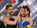 Ảnh chế World Cup: Ronaldo trao vương miện hoa hậu cho... Messi Ảnh chế World Cup: Ronaldo trao vương miện hoa hậu cho... Messi