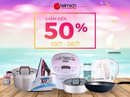 100% hài lòng cùng "đại hội anh tài" hàng gia dụng giảm từ 50% trở lên 100% hài lòng cùng "đại hội anh tài" hàng gia dụng giảm từ 50% trở lên