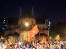Mừng kỳ tích Olympic Việt Nam: Người hâm mộ không ngủ Mừng kỳ tích Olympic Việt Nam: Người hâm mộ không ngủ