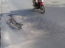 Rùng mình với những chiếc "bẫy" trên đường Rùng mình với những chiếc "bẫy" trên đường