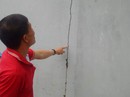Nứt nhà, không được đền bù thỏa đáng Nứt nhà, không được đền bù thỏa đáng