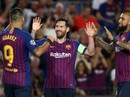 Messi lập siêu phẩm, Barcelona đại thắng PSV tại Nou Camp Messi lập siêu phẩm, Barcelona đại thắng PSV tại Nou Camp