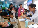 Nhiều trẻ mắc bệnh sởi, tay chân miệng Nhiều trẻ mắc bệnh sởi, tay chân miệng