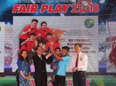 Nhiều tuyển thủ Việt Nam giành giải thưởng Fair-Play 2018 Nhiều tuyển thủ Việt Nam giành giải thưởng Fair-Play 2018