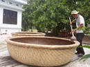 Kỳ công nghề đan thuyền thúng ở xứ Quảng Kỳ công nghề đan thuyền thúng ở xứ Quảng