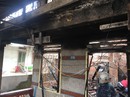 Nhà cháy rụi, 9 xe máy cũng bị cháy trơ khung Nhà cháy rụi, 9 xe máy cũng bị cháy trơ khung