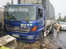 Xe tải tông chết bà bán thịt chó ven đường Xe tải tông chết bà bán thịt chó ven đường