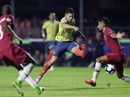 Thắng nhọc Qatar, Colombia đoạt vé tứ kết Copa America Thắng nhọc Qatar, Colombia đoạt vé tứ kết Copa America