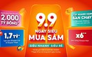 Shopee 9.9: Người dùng Việt tiết kiệm hơn 2.000 tỉ đồng