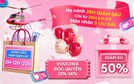 Lazada 9.9: Giảm đến 50%, freeship, vô vàn deal đồng giá 99.000 đồng