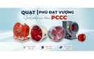 Quạt hướng trục gián tiếp PDV thông gió bền bỉ cho môi trường nhiệt cao