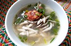 Canh cá mại nấu quả chay