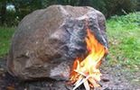 Tảng đá kỳ diệu, cứ đốt lửa là phát wifi