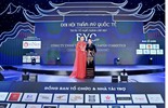 Hoa hậu Lý Kim Ngân khoe sắc áo dài tại Hà Nam