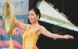 Trang phục Việt vào tốp 10 tại "Hoa hậu Hoà bình quốc tế"