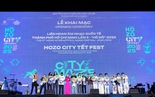 Khai mạc lễ hội văn hóa, âm nhạc, sáng tạo HOZO CITY TẾT FEST 2025