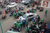 Đã có hơn 100 tài xế GrabBike bị hành hung