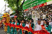 Cửa hàng thực phẩm đầu tiên ở chung cư Carina hoạt động trở lại