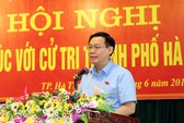 Ủy ban Thường vụ Quốc hội chưa xem xét Luật Đặc khu