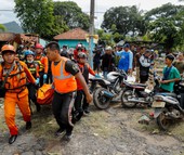 "Bóng ma" núi lửa gây sóng thần ở Indonesia