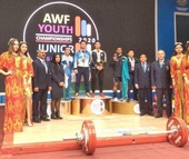 Đỗ Tú Tùng giành 6 HCV châu Á, phá kỷ lục cử tạ trẻ thế giới