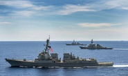 3 tàu khu trục Mỹ tuần tra biển Đông