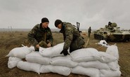 Lính Ukraine kiên định cắm trại ở biên giới Nga