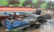 Xe chở dầu cháy tại kho xăng dầu, 2 người bỏng nặng