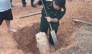 Làm đường vào khu di tích, phát hiện quả bom 125 kg